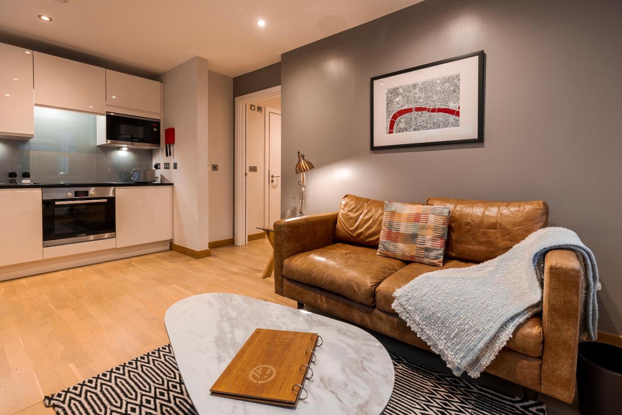 Barbican Serviced Apartments By Lovelystay London Bilik gambar